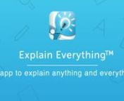 This tutorial shows the basic features of Explain Everything for Android version.nnDownload Explain Everything™ for Android: https://play.google.com/store/apps/details?id=com.morriscooke.explaineverythingnnExplain Everything™ website: http://explaineverything.comnFacebook: https://www.facebook.com/explaineverythingnGoogle+: https://plus.google.com/+ExplainEverythingIncnTwitter: https://twitter.com/explainevrythng