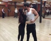 See what we have been up to the last few weeks! Watch Maks, Meryl Davis, Val and Zendaya putting the final touches to the SWAY choreography!