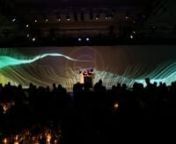 The performance was prepared for and staged at the 20th anniversary dinner of Doğuş Otomotiv which was organized by Efor Events at Çırağan Palace, İstanbul. A 270-degree display area was built in the Ball Room of the Palace to ensure the total visual impact of the performance and enabled guests to experience a unique atmosphere marked with varying dynamism.nnThe scenography of the performance was materialized via the storyline-music-choreography- and production phases.