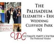 The Palisadium Cliffside Park NJ Wedding DJ Entertainmentnwww.ultimatepartycentral.com/palisadium-­cliffside-park-nj-wedding-djs-elizabeth-­erics-wedding/nnNJ Wedding DJs at the Palisadium in Cliffside Park NJ hosting Elizabeth + Eric&#39;s Wedding celebration. We had the honor in partying with the perfect couple and working with Carlos and his great accommodating staff members from the Palisadium. Carlos, truly assisted in making sure all was prepared and presented on time to keep the flow going