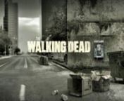The Walking DeadnSeason 1nGraphic Pack for FOX.nFox International Channels, 2011.