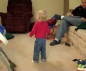 Josiah loves to dance and get a move going when ever he hears music.This video is him dancing to the theme song of