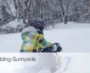 This video is about Sledding-Sunnyside