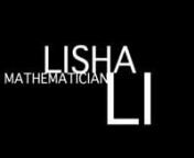 LISHA LI, portrait of a mathematician lady from lisha
