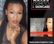 IG FLYER FOR THE UPCOMING LAUNCHING FOR A.K.I.S.S COSMETICS