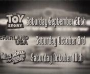 Outdoor movies for families in Burleson, Fort Worth and the surrounding areas! Showtime is 8:00 pm in front of Burleson City Hall with vendors present. Sponsored by Family Toyota of Burleson.nSeptember 26th - Toy StorynOctober 3rd - McFarland USAnOctober 10th - Willy Wonka and the Chocolate FactorynnVideo by StandUp Productionshttps://standupproductions.com/