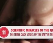 Scientific Miracles of the Quran, 11 - The Three Dark Stages of the Baby in the Womb from az baby