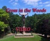 Super spectacular aerial Drone video of Cross in the Woods National Shrine, at Indian River, Michigan! Breathtaking low level aerial views of World&#39;s largest crucifixion!nnThe Cross in the Woods is a Catholic shrine located at 7078 M-68 in Indian River, Michigan. It was declared a national shrine by the United States Conference of Catholic Bishops on September 15, 2006. With the largest crucifix in the world (31 feet high for the statue). The site also includes outdoor and indoor churches, numer
