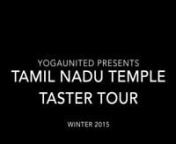 A taster video of what to expect on a Tamil Nadu taster tour with UNESCO protected stone carved temples and sites, trip to the flower markets, south India canteen and more guided tours