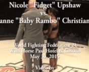 World Fighting Federation 21 at Wild Horse Pass Hotel &amp; Casino on May 30, 2015, video by Larry Slater.