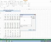 This video demonstrates how to assign a macro to a button in Microsoft Excel 2013