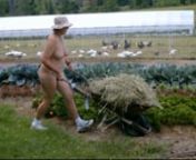 Listen to this news report about a nudist organic farm in rural Wisconsin.This was originally broadcast in 2007 on WORT FM in Madison, Wisconsin on the Eight O&#39;clock Buzz radio program.I created this audio news report at the request of Buzz host Jonathan Zarov.The audio is enhanced with photographs taken during the organic farming seminar my wife and I attended while there.
