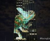 **Sign the Pledge for Wildlife** http://bit.ly/racingextinctionesbnnManta rays, 40 stories high. Blue whales swimming hundreds of feet above the city streets. The vision of Academy Award® winning, RACING EXTINCTION director Louie Psihoyos and world-renowned visual artist Travis Threlkel (Chief Creative Officer of Obscura Digital), this projection event on one of the world’s most iconic buildings will catalyze a movement to preserve the real treasure of our beautiful planet: its life. Music fr
