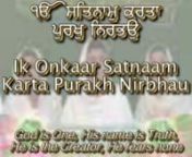 Bibi Gurdev Kaur OBE sings Mool Mantra with her group in Raag Gunkali, a beautiful morning ragain a meditative style. This is a continuous singing of mool mantra for half an hour and can be used for meditation. The subtitles in Punjabi and English are provided for listeners to follow the Fundamental Prayer of Sikhs and may be sing along toonMool Mantra is the foundation of Sikh philosophy; its world view and its experience of Truth. It is the first Shabad (hymn) sung by Guru Nanak Dev Ji, the