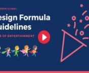 Sanderson Global Design Formula Guidelines.nUnits of Entertainment (U.o.E)