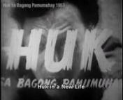 Huk sa Bagong Pamumuhay was the third film of its kind that LVN Pictures produced to aid the government&#39;s propaganda effort against the spread of communism in the country. The first was “Kontrabando,” produced in 1950 and directed by Gregorio Fernandez, the second was “Korea,” made in 1952 which dealt with Filipino soldiers sent to Korea as part of the first ever &#39;coalition of the willing&#39; - to help fight what was basically America&#39;s war. The film was written by a young reporter named Be