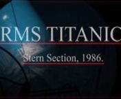 This short movie is a compilation of previous clips I created of the stern section of the RMS Titanic wreck. The project is a photogrammetry exploration based around a hand built model of the wreck I created over a number of years. I generated the photogrammetry model in Photoscan and rendered in Marmoset Toolbag 3. I Was asked to produce a breakdown article for MarmosetToolbags online sites and it was suggested that I should create this composition. Post effects and editing were done in After