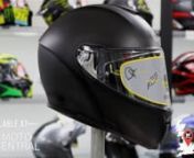 The world’s first SportModular helmet: the performance of a full face helmet together with the comfort of a modular. Entirely built in Carbon Fiber (shell and chin), this specific structure achieves the same protection performance of MotoGP’s Pista GP R in an incredibly light weight construction, combing the highest levels of comfort and safety. Designed to offer 190° horizontal view as the human eye capability, SportModular has been conceived in the wind tunnel for superior quietness, aero