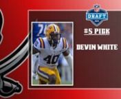 BUCS DRAFT DEVIN WHITE----Mike Nabors &amp; Roy Cummings break down the first round pick plus reaction from Jason Licht