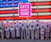 GAYS AGAINST GUNS - THE MOVIEnnTeaser for feature documentary currently in production.nnnGun violence in America is out of control. Over 40,000 dead every year. Profits soar for the gun industry,while most mass shootings no longer even make headline news.nnYes, gun violence is horrific. But GAYS AGAINST GUNS are not.These are a gaggle of ex-ACT UP rabble rousers - the same people who brought you marriage equality. And now they’re taking on the NRA. They are hilarious. Irreverent. Whip smar
