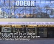 Ahead of The Academy Awards 2019, Odoen created three &#39;Osc-her&#39; statuettes of Olivia Coleman, Lady Gaga and Janey Gaynor, the first women to win an Oscar. The models were displayed at London’s famous Odeon LUXE Leicester Square.