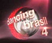 Depois de três temporadas de sucesso, a quarta edição do Dancing Brasil chega à tela da Record TV, comandada por Xuxa Meneghel e Junno Andrade, onde 14 estrelas disputam o prêmio de R&#36; 500 mil.nnAllan &amp; CarolnDança 1: Jazz ContemporâneonDança 2: Paso DoblenDança 3: SambanDança 4: Zouk