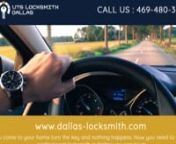 At Dallas Locksmith, we deal with all types of makes, models, and years of cars. We can work on any car you that got you stranded, no problem.Our automotive locksmith services include Rekey or car key replacement,Lock repair,Transponder keys recoding or replacement,Unlocking your car door, making keys, trunk unlocking or opening. For More Details Visit us at http://www.dallas-locksmith.com/ or Contact us at 469-480-3097Address:- Victory Ave, Dallas, TX #Locksmith#Services Dallas #TX