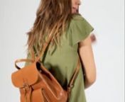 Leather Backpack - Aden from aden