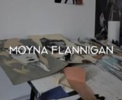 Moyna Flannigan wants her paintings to feel like believable places, without representing anything specifically in the real world. Images of fictional characters, her work casts a critical (and often humorous) eye on the effects of power on identity. We visit her in her studio by the sea to learn more: how she uses collage, her interest in the choreographer Pina Bausch, and why she believes her paintings don’t tell stories.nnArtists in Profile is a series of films that explore the ideas, materi