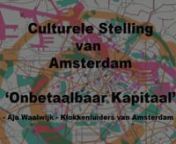 On June 12th. 2019 De Culturele Stelling van Amsterdam organized an evening in Pakhuis de Zwijger with the title Onbetaalbaar KapitaalnIn this video Aja Waalwijk performs his song &#39;Klokkenluiders van Amsterdam&#39;nThe complete &#39;live&#39;-stream of the event can be watched here: https://bit.ly/31C53vtnMore individual videos of this event here: https://vimeo.com/showcase/6066574nMore info: n- https://dezwijger.nl/programma/onbetaalbaarkapitaaln- www.adm.amsterdam