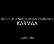 This video is about KARMAA &#124; QLD Challenge Supreme Champion