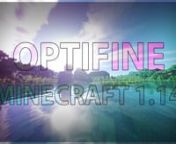 In this video i show you how to install optifine for minecraft 1.14nDownload links:nhttps://1drv.ms/u/s!Ap8R-yqbkqLHaTH_9tab4YAdHHMnor you can make the installation painfull and go to https://optifine.net/home