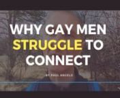 ► Meet Educated Gay Men Without Rejections! Click here: https://BigGayFamily.com n► Our Unique (3P) Process Offers 100% 3rd dates.No Ghosting or Toxic Situations.n► Feel Connected Within Days! No More Lonely Nights &amp; Anxieties!nnWhy do many gay men struggle to connect with others?Why is everything about sex and not emotion?This video will answer that.nnWe will start with a distinction between being good on paper or having the human glue to connect for a relationship.nnWould you