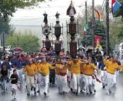 Every year in the small town of Jessup, groups of Italian Americans come together to bring a piece of the homeland to America.nnThis is the running of the saints for the Saint Ubaldo Festival.nnIn 2000, a group of Eugibini-Americans committed to carrying on the tradition decided to bring back the Festa dei Ceri to the Jessup community. Since then, ties between the people of Jessup and Gubbio have grown stronger, new friendships have been born and the festival continues to carry on the tradition