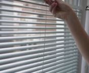 Our new Top Down/Bottom up Venetian Blinds use a stylish handle to raise or lower the blind and a slider on the top and bottom of the blind to tilt the slats to your ideal position. Great for tall or hard to reach windows.