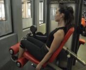 55 Seated Leg Curl Machine from flexing toes