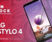 How To Unlock LG Stylo 4 from any carrier (Cricket, Xfinity, etc..).nnnhttps://unlocklocks.com Get the unique unlock code of your LG Stylo 4.nnThis is an easy step-by-step video tutorial showing how you can carrier/sim unlock an LG Stylo 4 phone to make it usable on all other national networks like Xfinity, EE, Tesco, Vodafone, O2, Cricket, T-Mobile, MetroPCS etc.. or a foreign network overseas.nnUnlocking steps:nn1. With or without SIM Card, dial *#06# on your phone andnnote down your IMEI numb