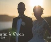 This video is about Kristin &amp; Ørjan binding their love together in marrige.