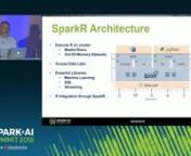 Spark has established itself as the most popular platform for advanced scale-out analytical applications. It is deeply integrated with the Hadoop ecosystem, offers a set of powerful libraries and supports both Python and R. Because of these reasons Data Scientists have started to adopt Spark to train and deploy their models. When Spark 1.4 was released back in 2015, it included the new SparkR library: this API gave R users the exciting new option to run R code on Spark.nnAnd while the initial pr