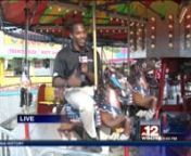 Ronnell Hunt live at the Taylor County Fair for WBOY 12 News