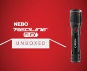 The Redline® FLEX utilizes Flex-Power™ Technology, which allows the light to be powered by a single AA battery or a 14500 rechargeable battery (included). The FLEX features 6x adjustable zoom, a dual-direction clip and a powerful magnetic base for convenient hands-free lighting.nnPurchase: https://www.nebotools.com/p/REDLINE-FLEX/590nn4 LIGHT MODESn• High (250 lumens) - 2.5 hours / 160 metersn• Low (80 lumens) - 5.5 hours / 89 metersn• Strobe (250 lumens) - 2 hours / 160 metersn• Turb