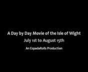 &#39;Wight 365 Days&#39; Part two (of four) - October 2018 version. There is a newer version July 2019 - Movie Art Installation. A &#39;taster&#39; of an on going movie of video clips for every day in a year of the Isle of Wight, an island off the south coast of England. Part two (of four) shows clips from 1st July to 15th August. This movie art installation will never be complete as new video and movie clips as well as photographs, where no moving image is available, from the last 120 years will be added. This