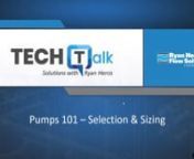 20200828 - TECH Talk - Iwaki America Pump 101 Selection & Sizing from iwaki america