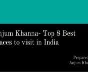 I’m Anjum Khanna and sharing with you the most famous places of india. India is a full-size and numerous vacation spot. Bordered by way of Pakistan, China, Nepal, Bhutan, Sri Lanka, Bangladesh and Myanmar, not to mention the Arabian Sea and the Bay of Bengal, there are many unique aspects to this country.nVisit: https://anjumkhanna311914098.wordpress.com/2020/10/08/anjum-khanna-top-8-best-places-to-visit-india/nn#anjumkhanna #India