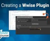 How to create a very simple Wwise gain plugin and how to use it in Wwise. No commercials, no lengthy introductions!nnLet&#39;s create a simple Wwise Gain Plugin. To do so...n1. Create a new plugin...n2. ... add some processing code, and map it to a property ... n3. ... then build and use it in Wwise. nBut before we do so, start by installing... n* ... Python with these libraries ...n* ... Visual Studio with this Windows SDK version ...n* ... and Wwise along with the platforms you need it for. nWe&#39;ll