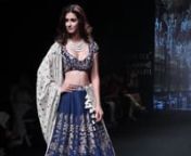 Bookmark Disha Patani’s ink blue lehenga partnered with cream polka dot dupatta for this festive season. YAY or NAY? The Hindu festivals are round the corner starting from Navratri, dandiya nights, Dussehra, Bhai dooj going until Diwali and maybe few weddings celebrations as well, right? We’re sure you must be looking for some lehenga inspiration this year and here we came to your rescue. Disha at the Lakme Fashion Summer Week 2017 for designer Jayanti Reddy&#39;s creation looked really refreshi