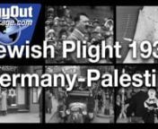 Stock Footage Link:nhttps://www.buyoutfootage.com/pages/titles/pd_dc_136.phpnnNazi Anti-Semitism, Speech excerpts Hitler, Göring (Goering), Goebbels, Jewish Life in Palestine.nnNewsreel outtakes, some staged: Schutzstaffel (SS) troops attacking Jewish business owners. German SS Trooper holds sign that reads “Deutsche! Wehrt Euch, Kauft Nicht bei Juden” English translation “ Germans Defend Yourselves-Do Not Buy From Jews”. Two SS Troops violently remove two Jewish citizens from an office