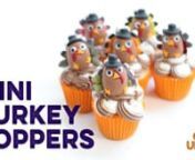 GOBBLE FAMILY THANKSGIVING TOPPERS ( Fondant Cake Topper Tutorials / Presented in English )nnHello everyone!!Thanksgiving is just around the corner and just like you I&#39;m really excited!nIn celebration of this wonderful holiday, I&#39;ve created a Fun New Fondant Turkey Topper Tutorial,nthe perfect centerpiece to your holiday dessert table! nnnIn this tutorial, you will be provided with all the easy steps in the creation of these Fun and Whimsical nTurkey Toppers, including how to make Cute Turke