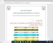 حل أسئلة اسناد الفعل المضار رع-1.m4v from رع