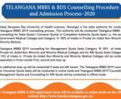 At NEET COUNSELLING, We provide Medical Council of India (MCI) approved Government Medical Colleges List and Total Available Seats for MBBS Course in Telangana. Telangana has total 11 Government Medical Colleges along with AIIMS, Bibinagar approved by MCI and Participating in NEET Counselling. The best Government Medical Colleges in Telangana rank-wise as follows Osmania Medical College, Hyderabad, Gandhi Medical College, Secunderabad, Kakatiya Medical,Warangal, respectively.